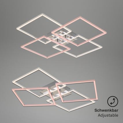 Briloner - LED Димируем полилей за повърхностен монтаж FRAME 4xLED/12W/230V