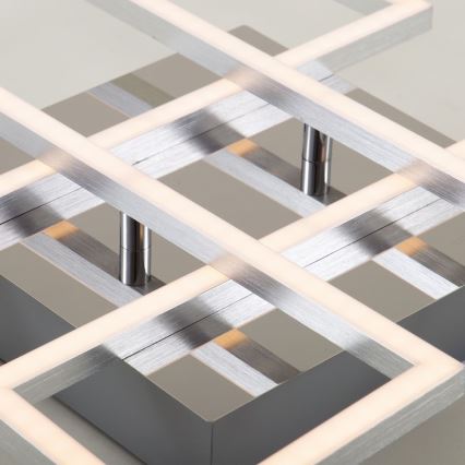 Briloner - LED Димируем полилей за повърхностен монтаж FRAME 4xLED/12W/230V
