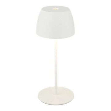 Briloner - LED димируема презареждаема сензорна настолна лампа за външна употреба MINI LED/2,5W/5V IP44 1800 mAh бяла