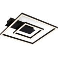 Briloner - LED плафон FRAME LED/22W/230V 3000K 30x32 cm черен