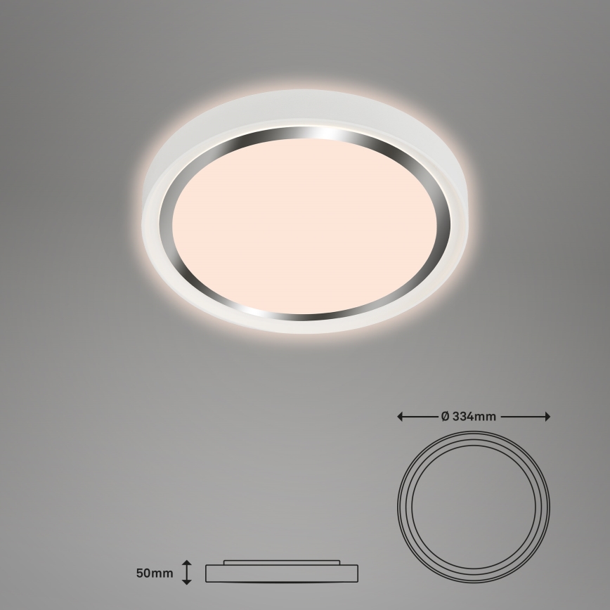 Briloner - LED Плафониера KAHIKO LED/15W/230V бял