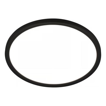 Briloner - LED таванно осветително тяло за баня MOVE с сензор за движение, 18 W/230 V, IP44, Ø 29 см, черно