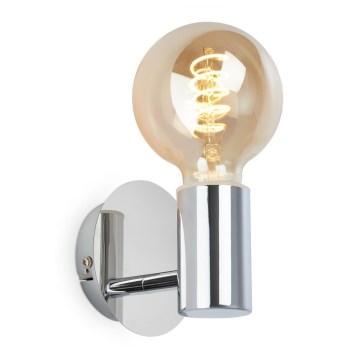 Briloner - Стенен осветител за баня 1xE27/10W/230V IP44 полирано хромово покритие