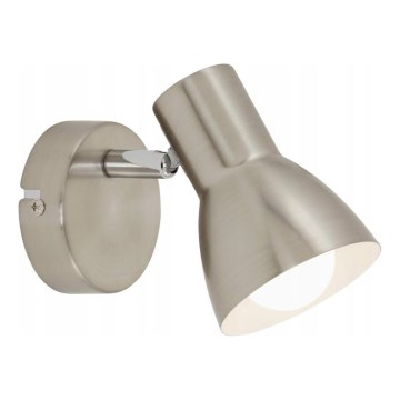 Briloner - Стенно точково осветително тяло CUB 1xE14/25W/230V матов хром