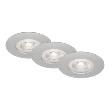 Briloner - К-кт 3x LED Димируема лампа за баня LED/4,9W/230V IP44