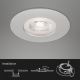 Briloner- К-кт 3x LED Лампа за вграждане в баня LED/4,9W/230V IP44 сребрист