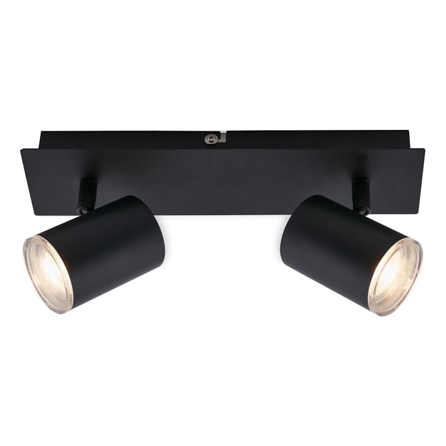 Briloner  10476221 - Спот за баня 2xGU10/5W/230V IP44 черен