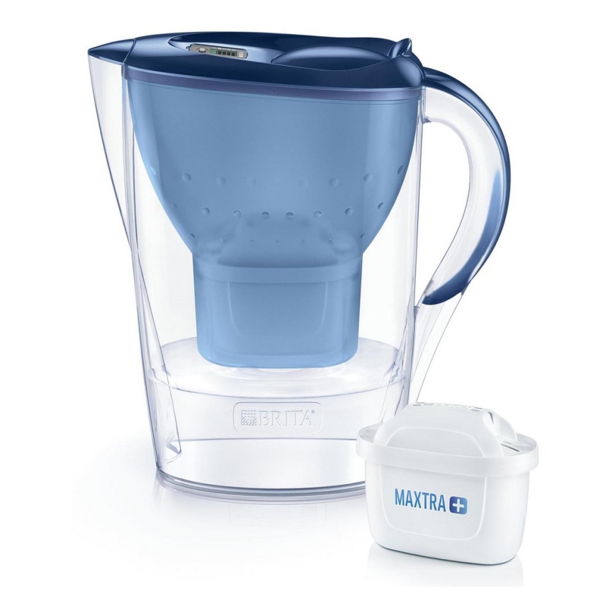 Brita - Филтрираща кана Marella 2.4 л синя + 1 филтър