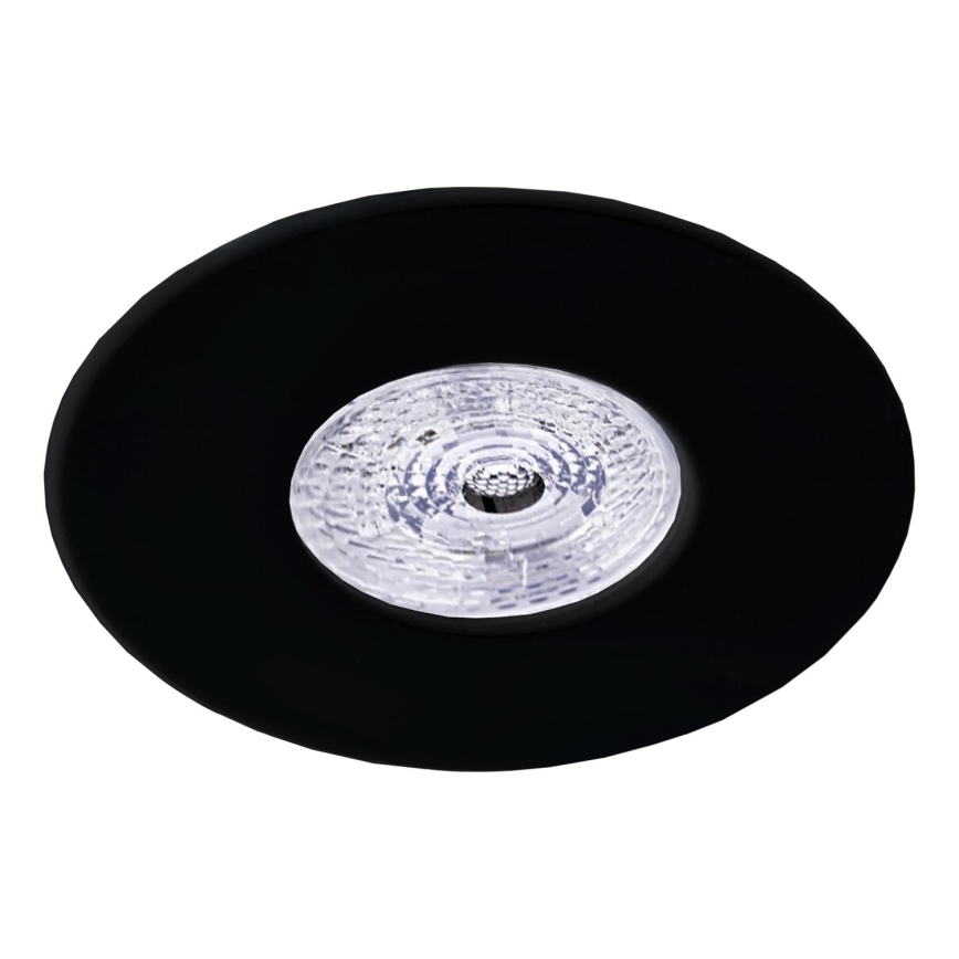 Brosline - Осветително тяло за окачен таван 1xGU10/10W/230V черно
