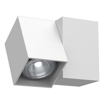 Brosline - Стенно точково осветително тяло 1xGU10/10W/230V, бяло