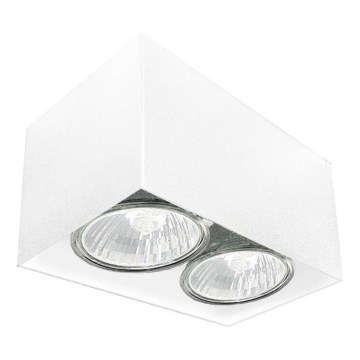 Brosline - Точково осветително тяло 2xGU10/10W/230V бяло