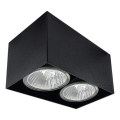 Brosline - Точково осветително тяло 2xGU10/10W/230V черно