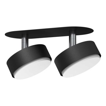 Brosline - Вградено точково осветително тяло 2xGX53/9W/230V черно