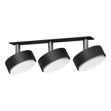 Brosline - Вградено точково осветително тяло 3xGX53/9W/230V черно