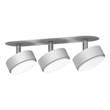 Brosline - Вградено точково осветително тяло за окачен таван 3xGX53/9W/230V бяло