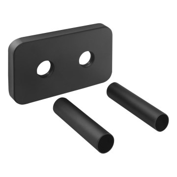 Bruckner - Покриваща розетка за централно свързване WICHER матов черен