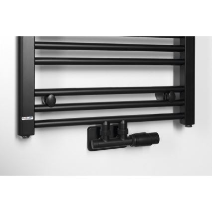 Bruckner - Термостатен к-кт за централен монтаж WICHER матов черен