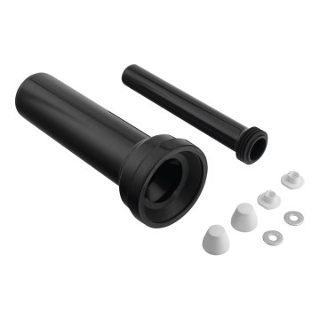 Bruckner - К-кт за свързване на окачена тоалетна 35 см черен