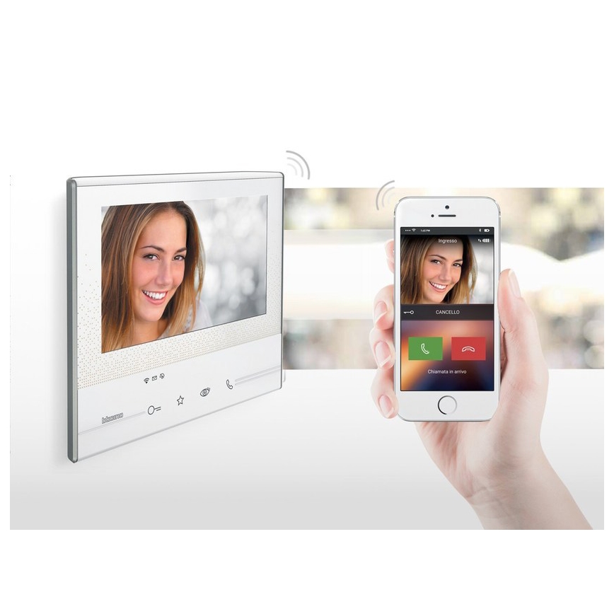 Bticino 363911 - Домашен видеозвънец клас 300 WIFI IP54
