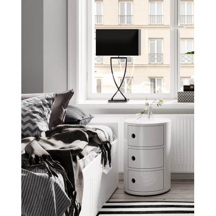 ByRydens - Настолна лампа OMEGA 1xE27/5W/230V черна