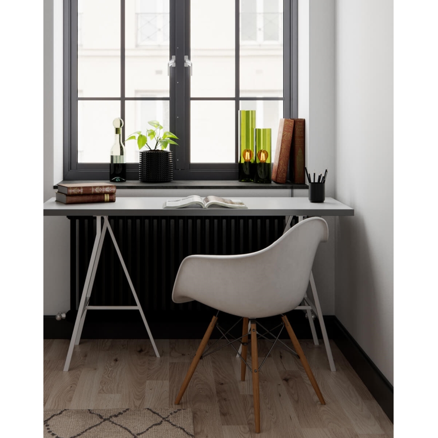 ByRydens - Настолна лампа FLAKE 1xE27/8W/230V зелена