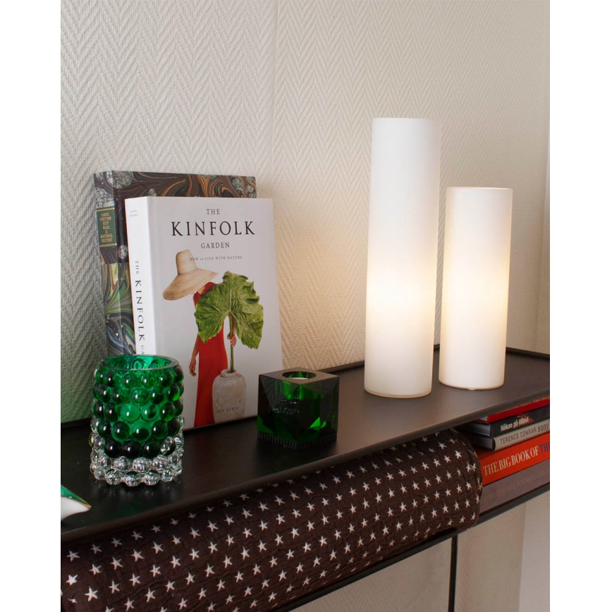 ByRydens - Настолна лампа FLAKE 1xE27/8W/230V бяла