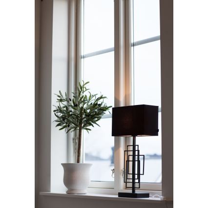 ByRydens - Настолна лампа PARAGON 1xE27/5W/230V, черна