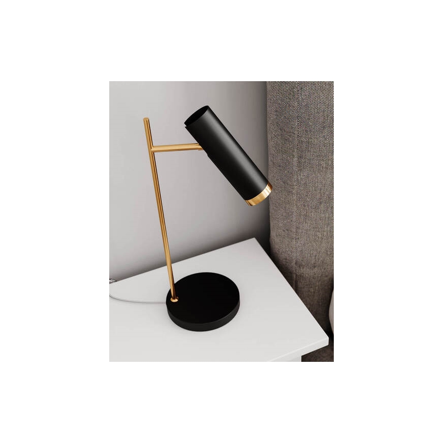 ByRydens - Настолна лампа PULS 1xGU10/7W/230V черна