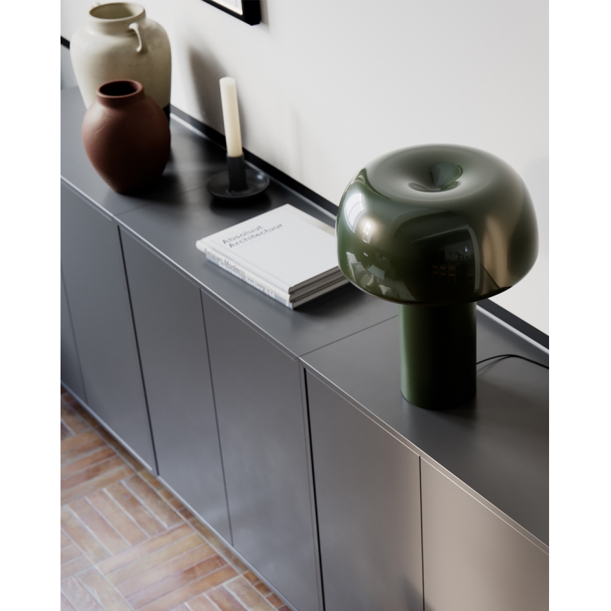 ByRydens - Настолна лампа LEAN ON ME 1xE27/8W/230V зелена