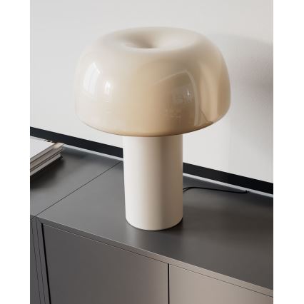 ByRydens - Настолна лампа LEAN ON ME 1xE27/8W/230V кремава