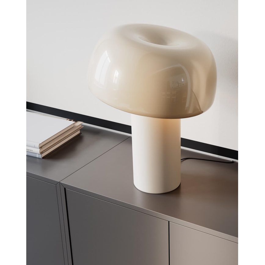 ByRydens - Настолна лампа LEAN ON ME 1xE27/8W/230V кремава