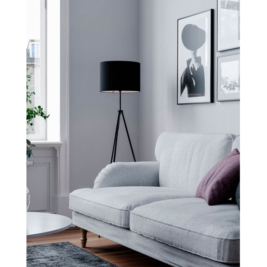 ByRydens - Подова лампа RINA 1xE27/5W/230V черна