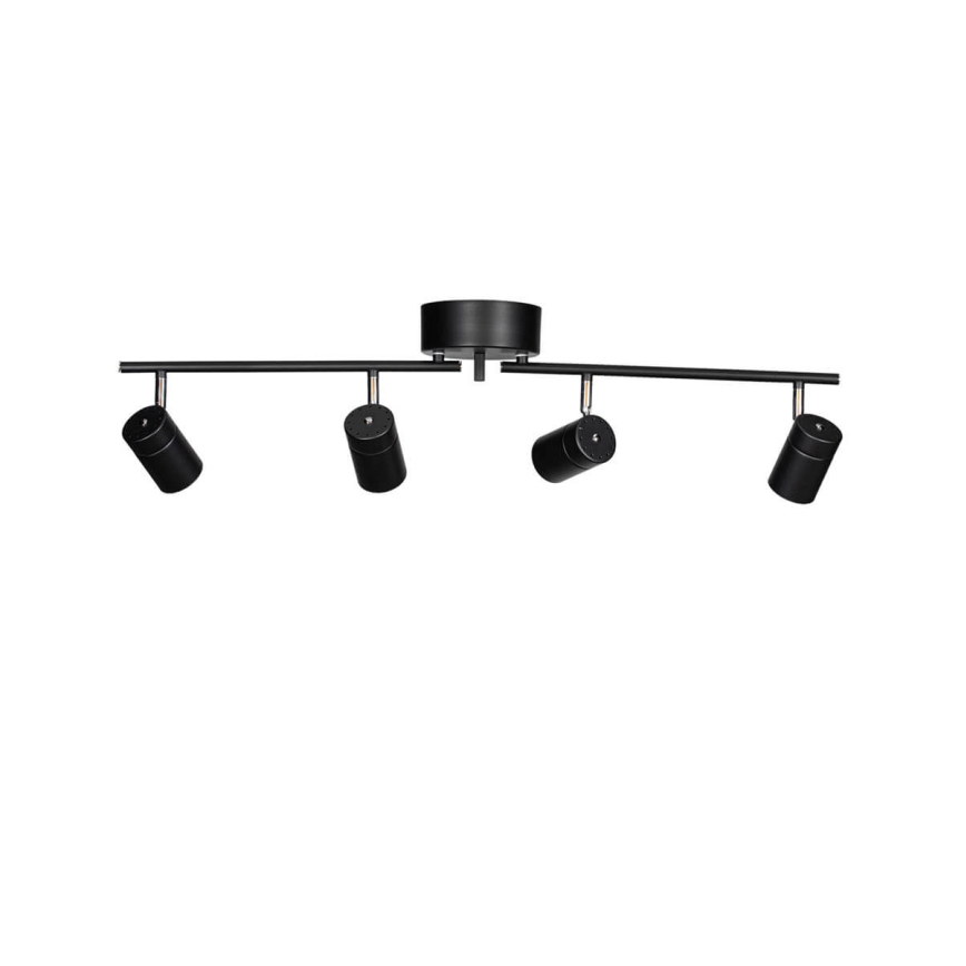 ByRydens - Спот CORRECT 4xGU10/7W/230V черен