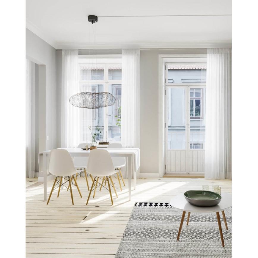 ByRydens - LED Пендел HAYDEN LED/15W/230V черен