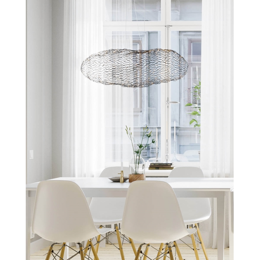 ByRydens - LED Пендел HAYDEN LED/15W/230V черен