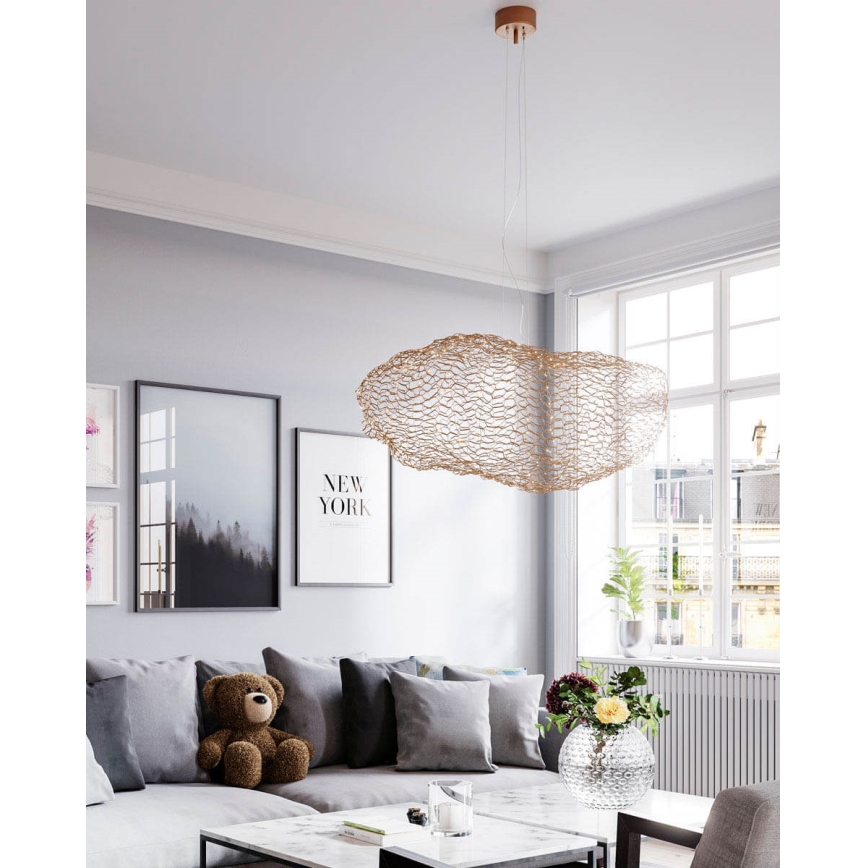 ByRydens - LED Пендел HAYDEN LED/15W/230V златист