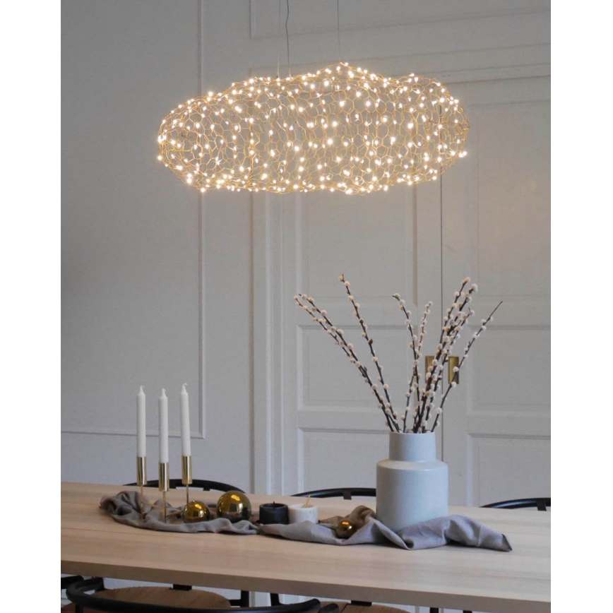 ByRydens - LED Пендел HAYDEN LED/15W/230V златист