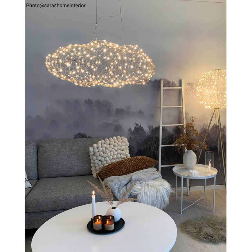 ByRydens - LED Пендел HAYDEN LED/15W/230V златист