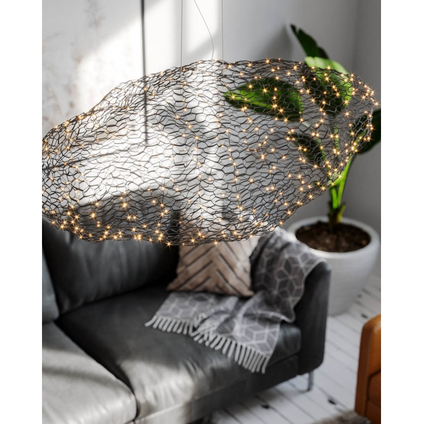 ByRydens - LED Пендел HAYDEN LED/20W/230V черен