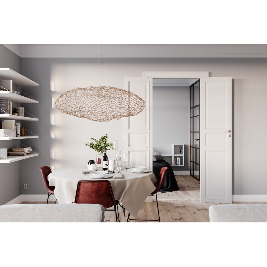 ByRydens - LED Пендел HAYDEN LED/20W/230V златист