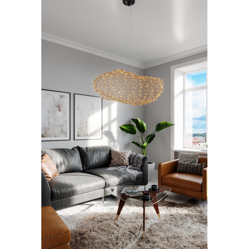 ByRydens - LED Пендел HAYDEN LED/20W/230V златист