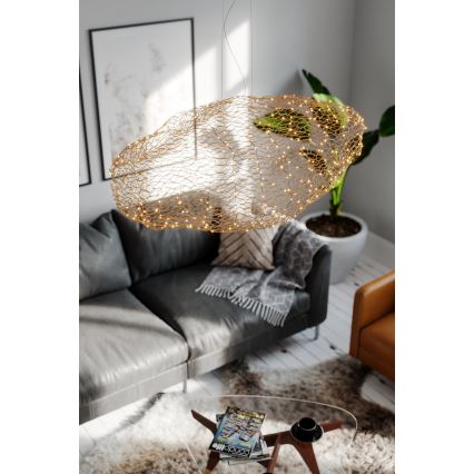 ByRydens - LED Пендел HAYDEN LED/20W/230V златист