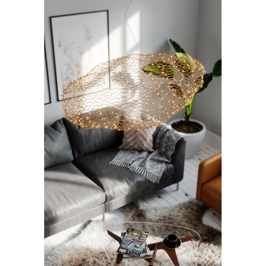 ByRydens - LED Пендел HAYDEN LED/20W/230V златист