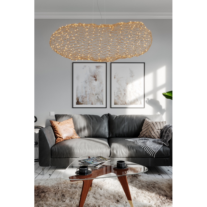 ByRydens - LED Пендел HAYDEN LED/20W/230V златист