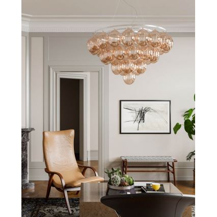 ByRydens - Полилей с кабелно окачване GROSS GIANT 8xE27/8W/230V