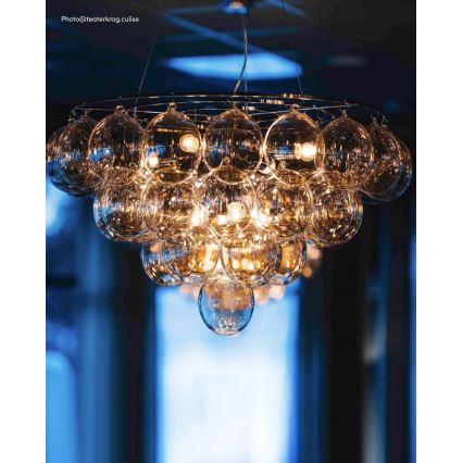 ByRydens - Полилей с кабелно окачване GROSS GIANT 8xE27/8W/230V