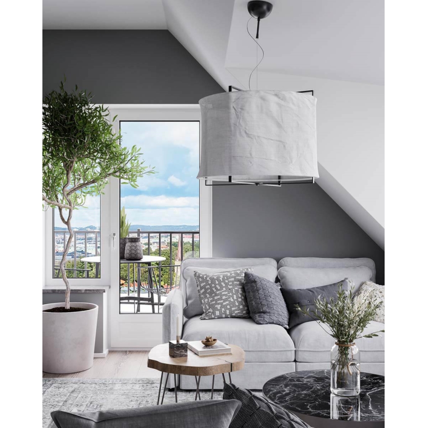 ByRydens - Висяща лампа на кабел SOFTY 1xE27/5W/230V