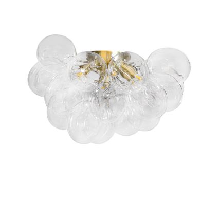 ByRydens - Таванно осветително тяло GROSS, 6 x G9, 5 W/230 V, прозрачно, Ø 50 см