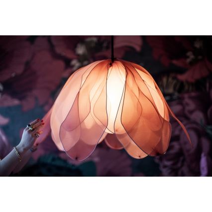 ByRydens - Пендел LOU LOU 1xE27/5W/230V розов Ø 80 см