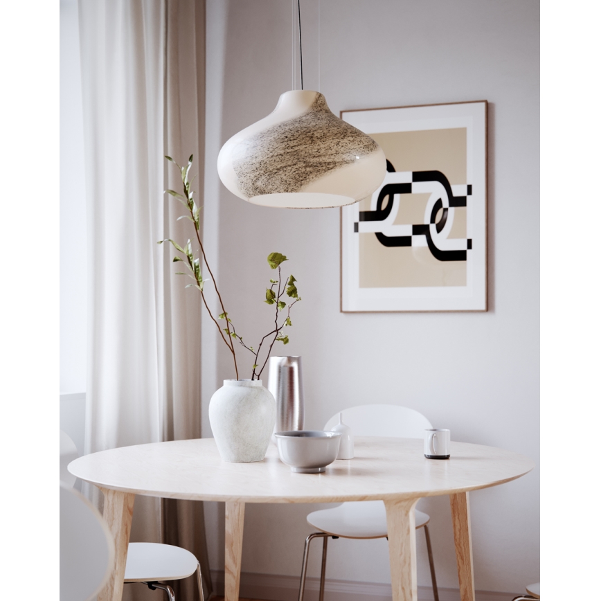 ByRydens - Пендел на кабел MIRA 1xE27/5W/230V кафяв